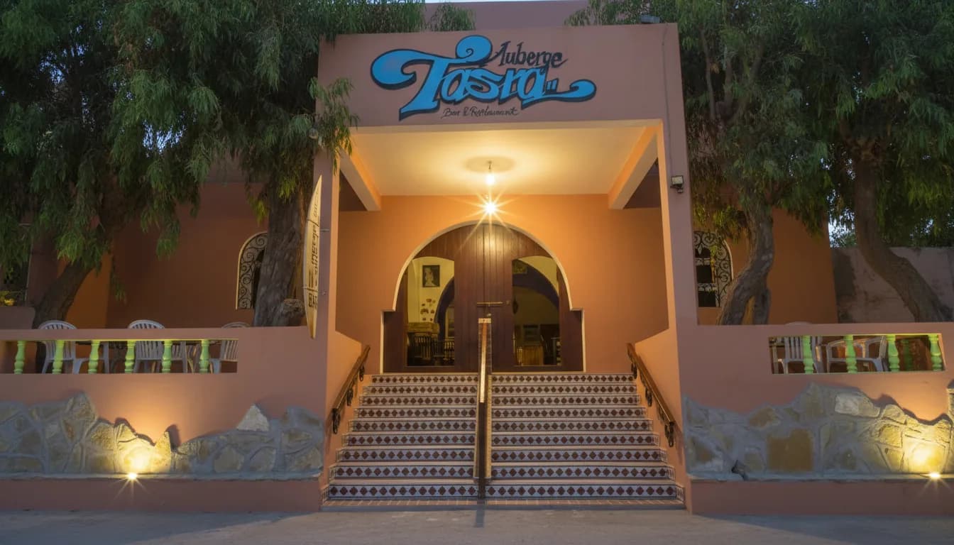 Entrance to Tasra Surf Paradise